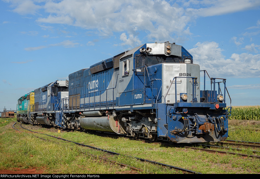 EMD SD40T-2 RUMO 9524
